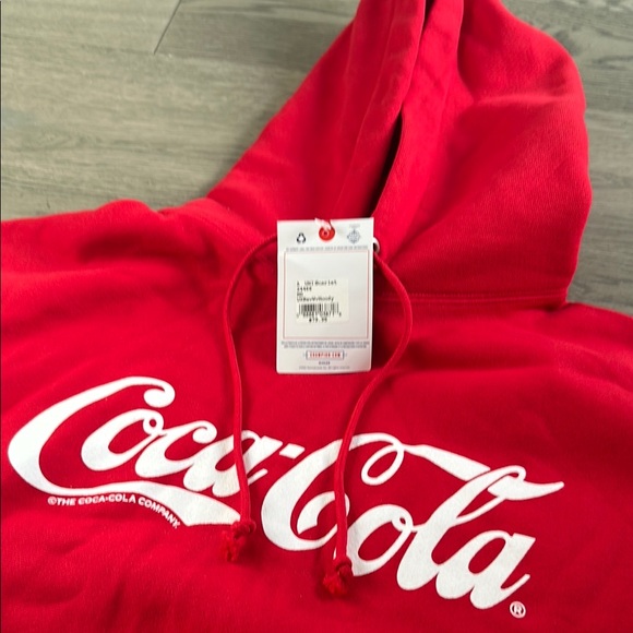 NWT Coca-Cola Champion Reverse Weave Unisex Hoodie - Picture 5 of 8